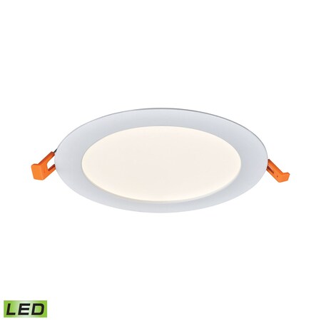 Thomas Mercury 6-inch Round Recessed Light in White - Integrated LED LR10064